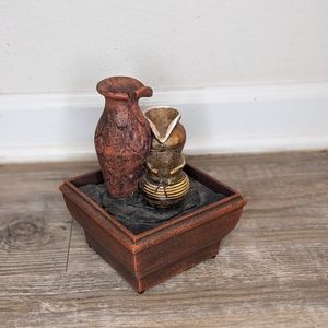 Cordless Tranquility Indoor Pottery Fountain